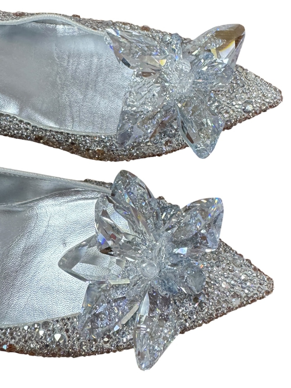 Jimmy Choo "Cinderella" Allure Crystal Covered Pointy Toe Pumps Heels 9 / 39 - Picture 6 of 16